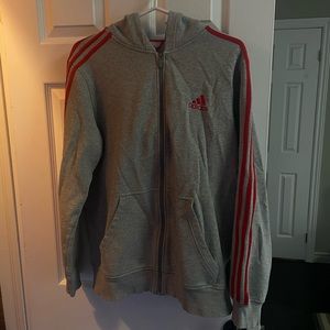 Adidas Stripes ZipUp Hoodie